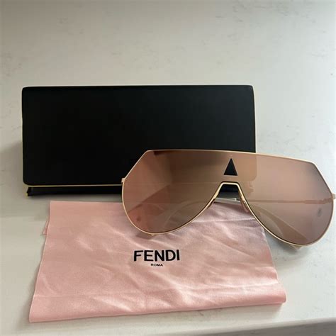 fendi mirror glasses|Fendi unisex sunglasses.